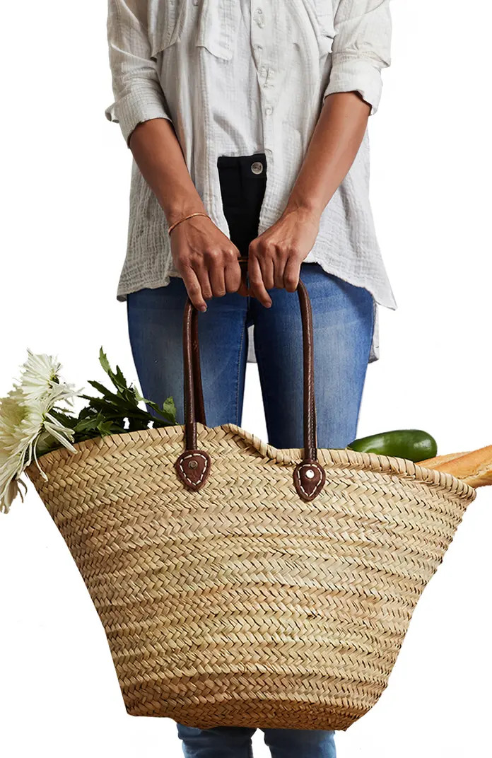 Verve Culture Moroccan Shopping Basket | Nordstrom | Nordstrom
