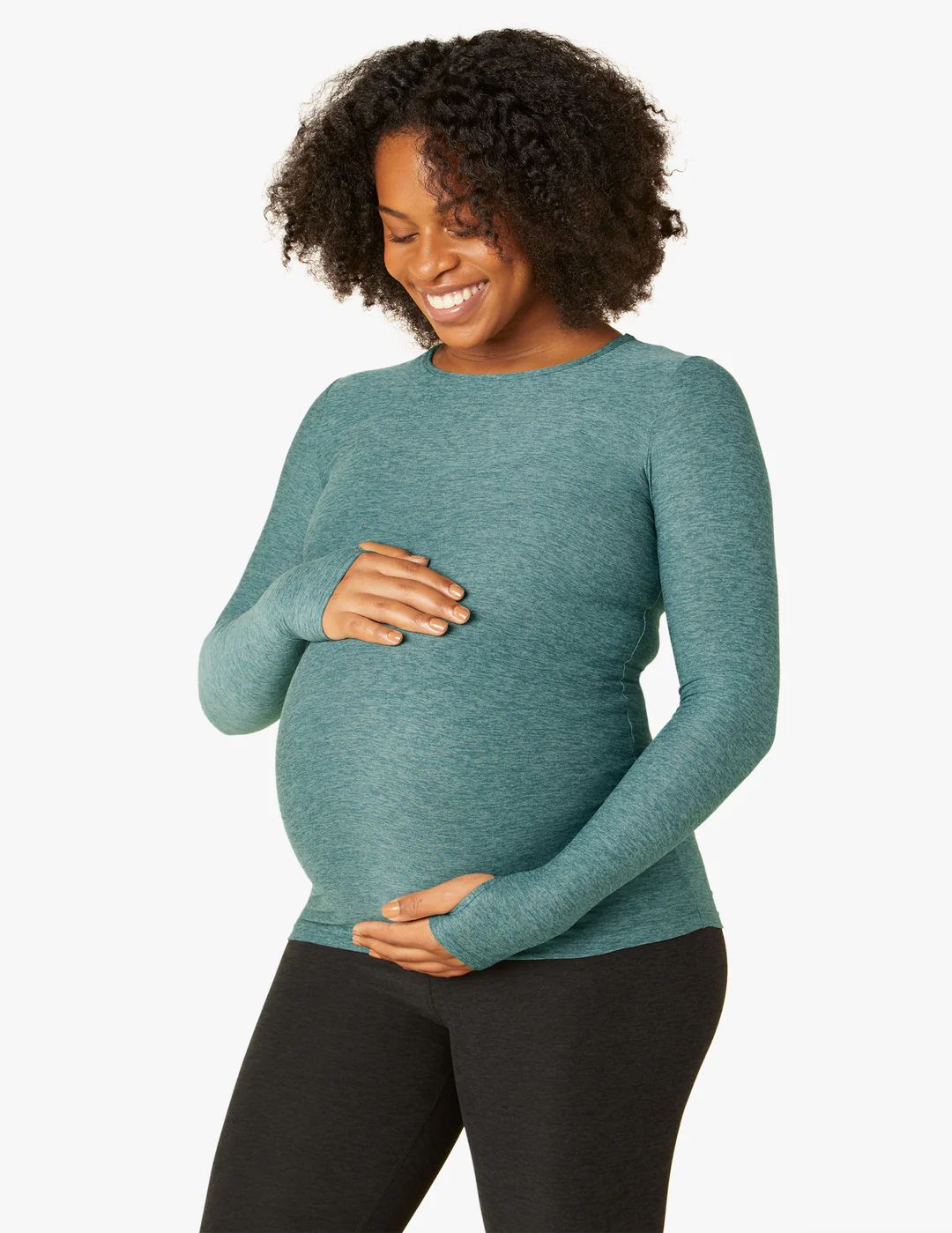 Featherweight Count On Me Maternity Crew Pullover | Beyond Yoga