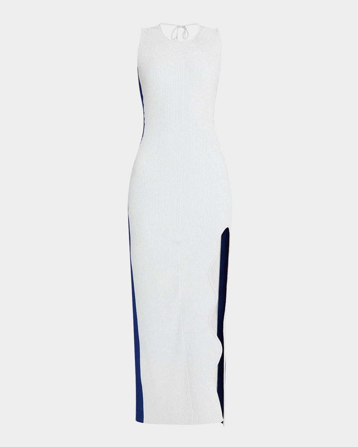 Basil Open-Back Midi Dress | Neiman Marcus