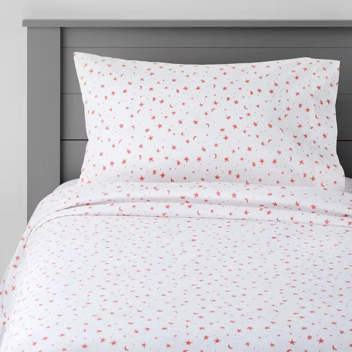 Stars Cotton Sheet Set - Pillowfort™ | Target