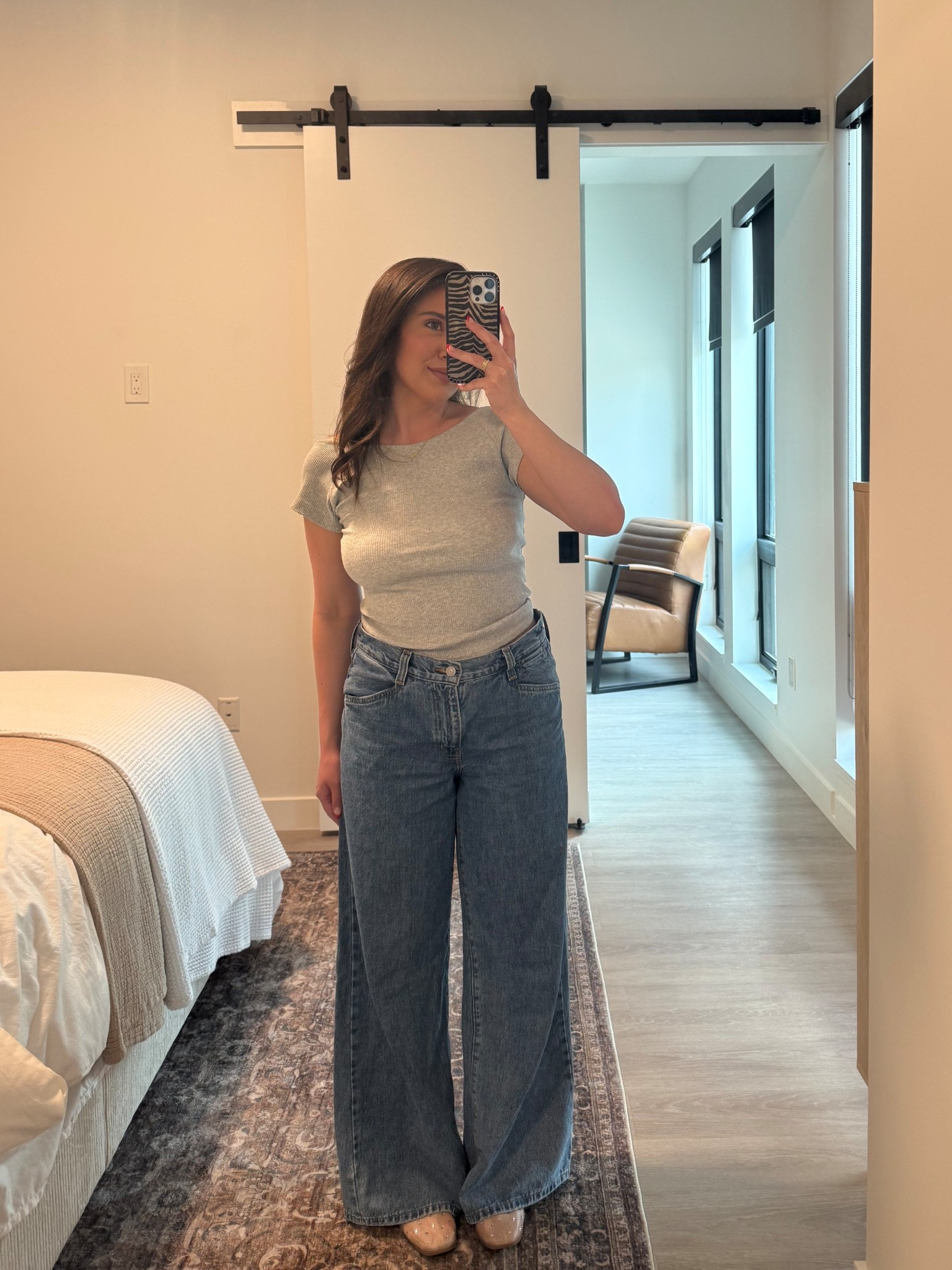 Wide leg Levi’s - so comfy 
