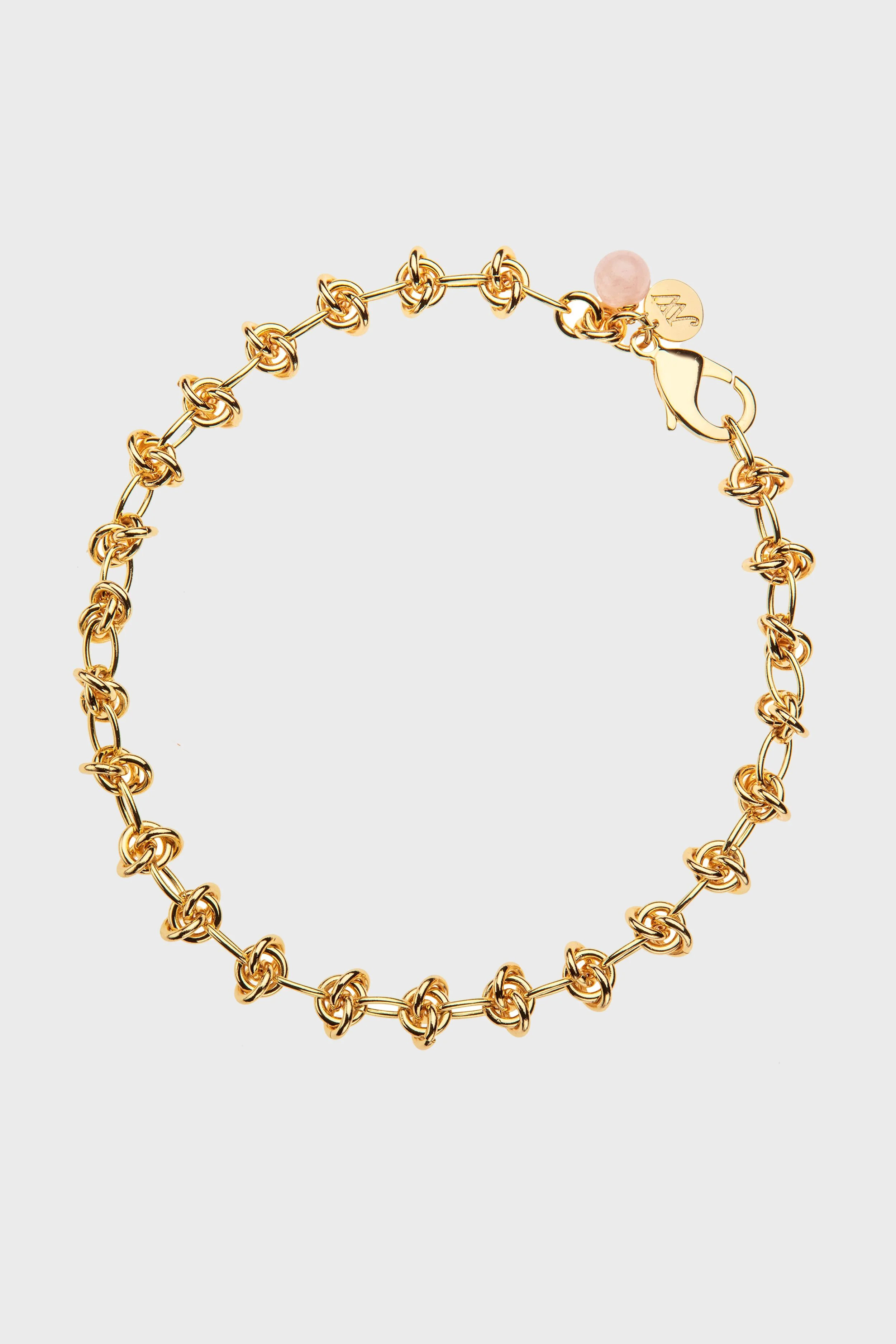 In a Knot Chain with Rose Quartz Bead | Tuckernuck (US)