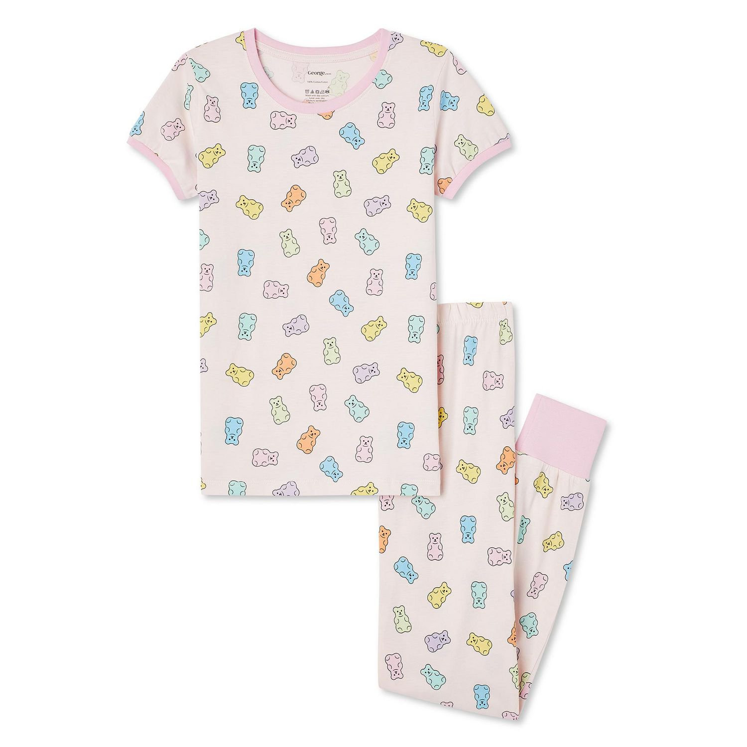 George Girls' Pajama 2-Piece Set | Walmart (CA)