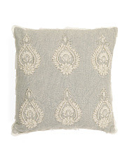 18x18 Beaded Cotton Pillow | Throw Pillows | T.J.Maxx | TJ Maxx