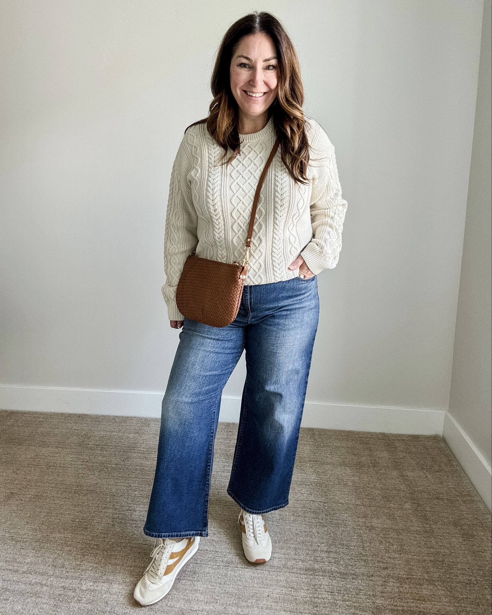 Fall Everyday Sweater Casual Outfit wearing XL in sweater 31 in jeans #fallsweater #casualoutfit #everydayoutfit 

#LTKFindsUnder50 #LTKMidsize #LTKOver40