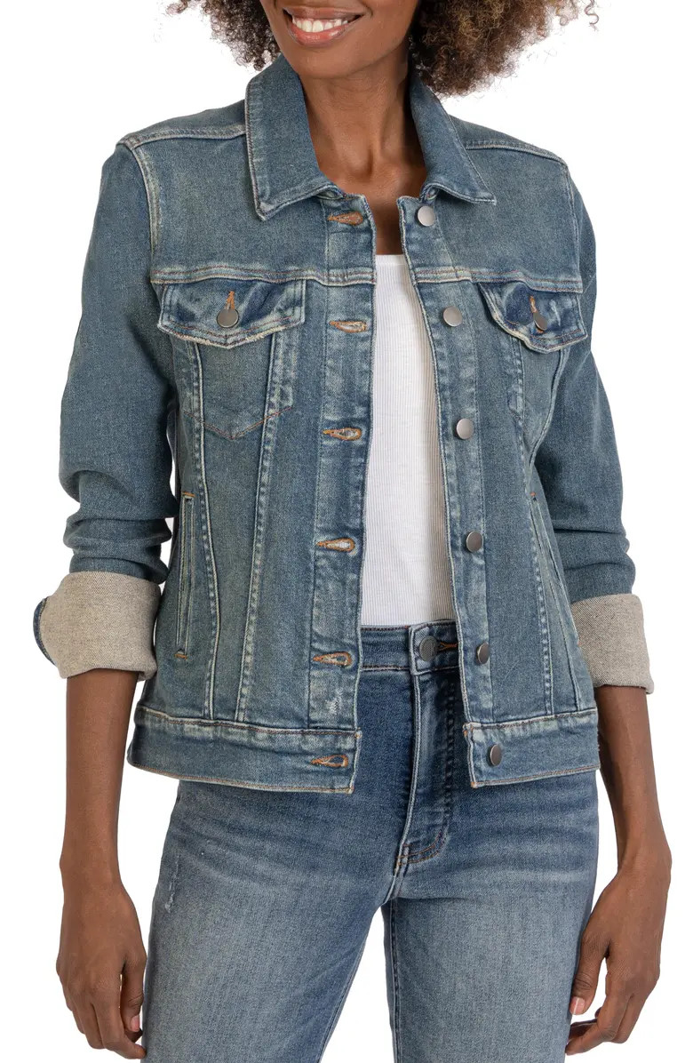 KUT from the Kloth Jacqueline Denim Jacket | Nordstrom | Nordstrom