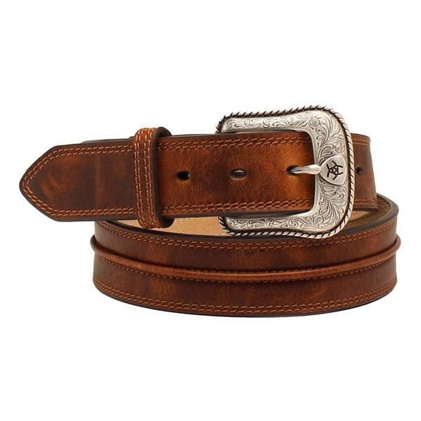 Men's Ariat Seam Belt 32 Brown | Scheels Sports