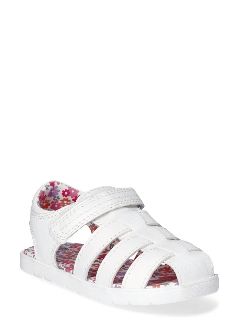 Wonder Nation Baby & Toddler Girl Fisherman Sandals | Walmart (US)