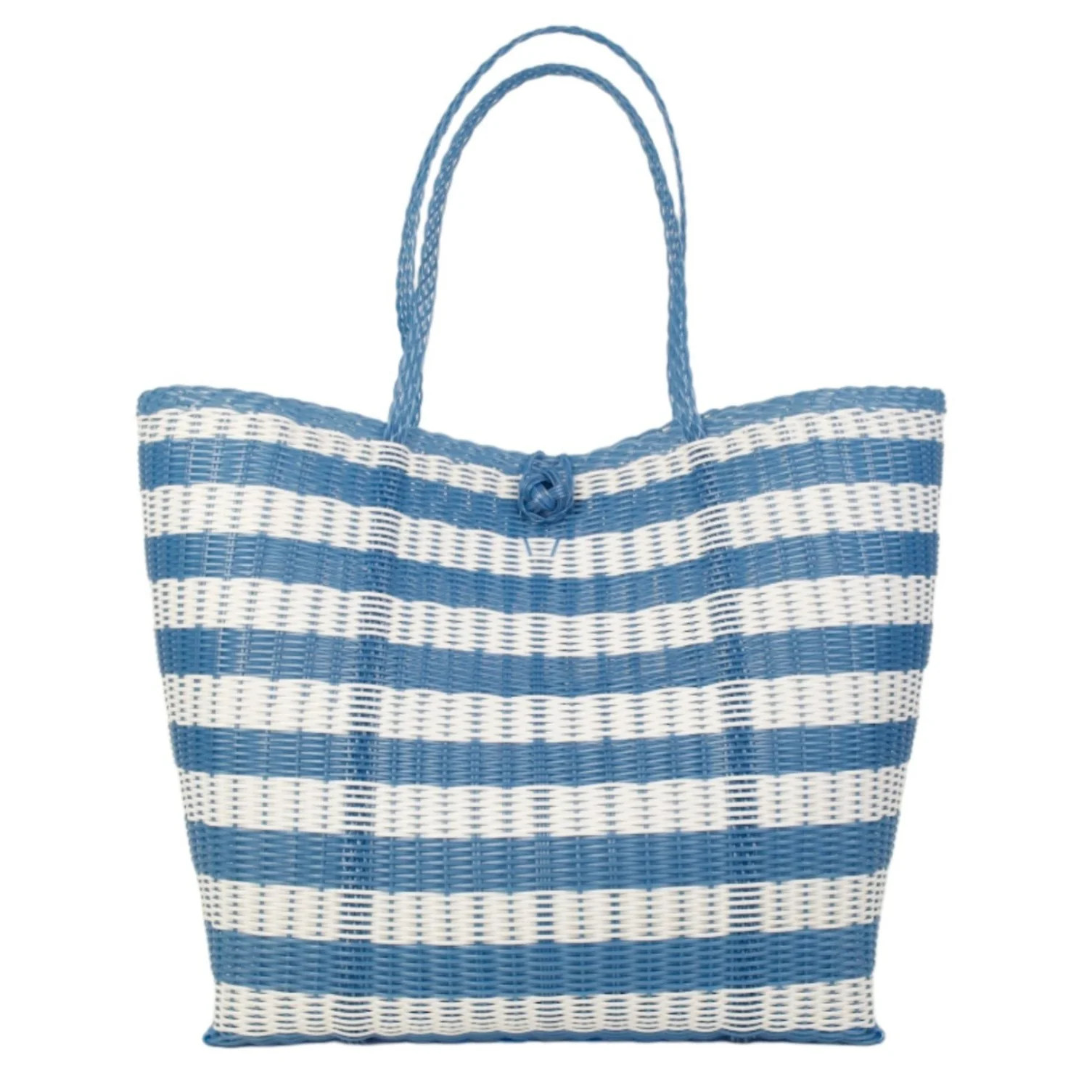 Heavy Load | Lined Paper Stripe in Baby Blue / White | The Lilley Line