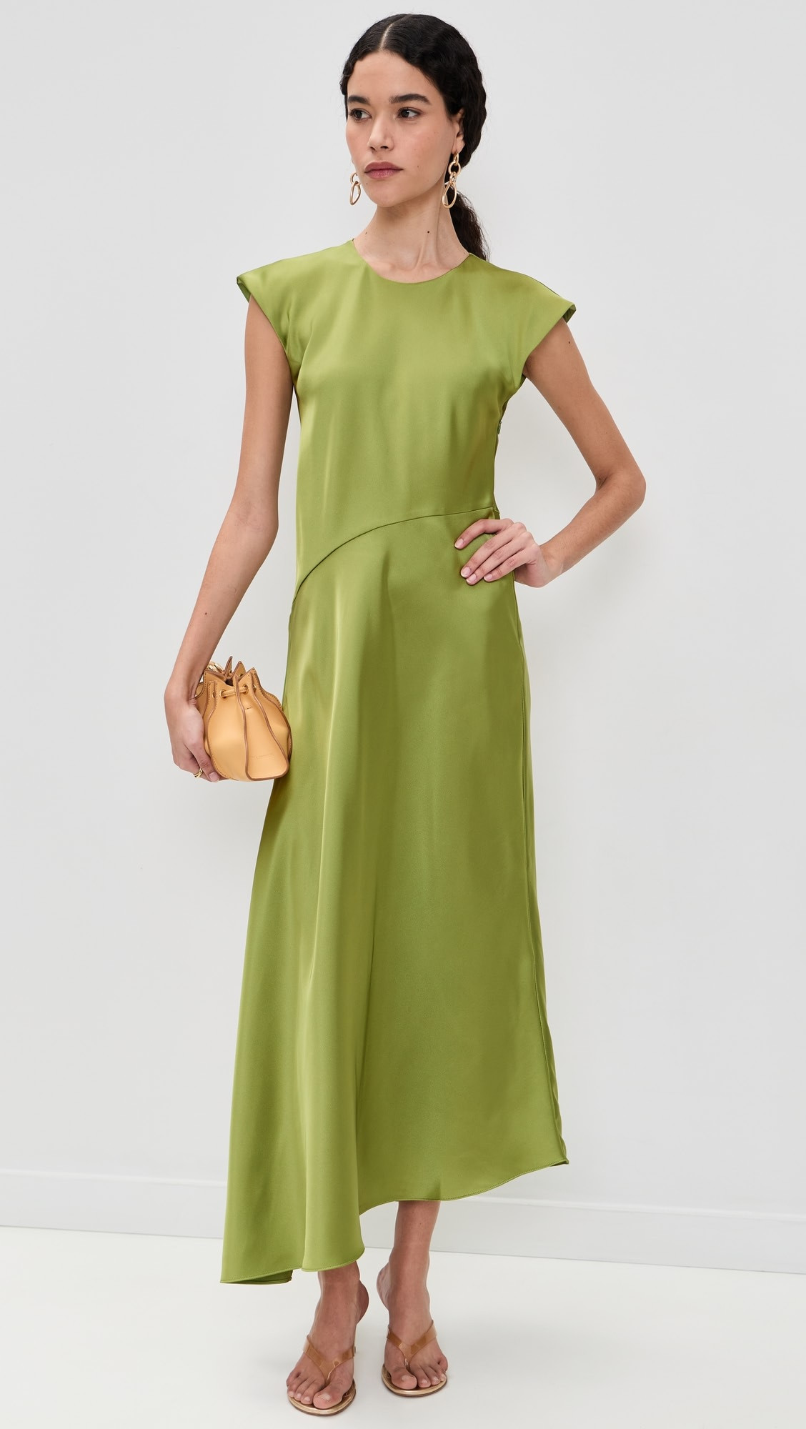 Violeta Satin Dress | Shopbop