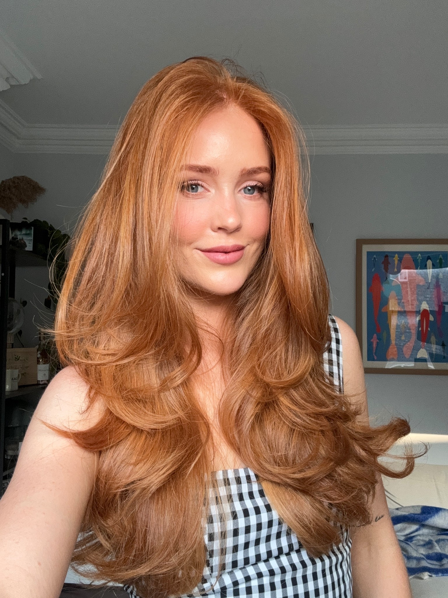 Copper hair refresh 🧡
I used shade Strawberry

#copperhair #hairrefresh 