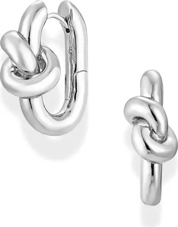 Karina Knot Hoop Earrings | Nordstrom