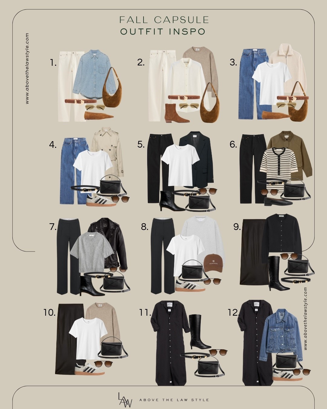 Fall Capsule: Outfit Ideas

#LTKFindsUnder100 #LTKFindsUnder50 #LTKStyleTip