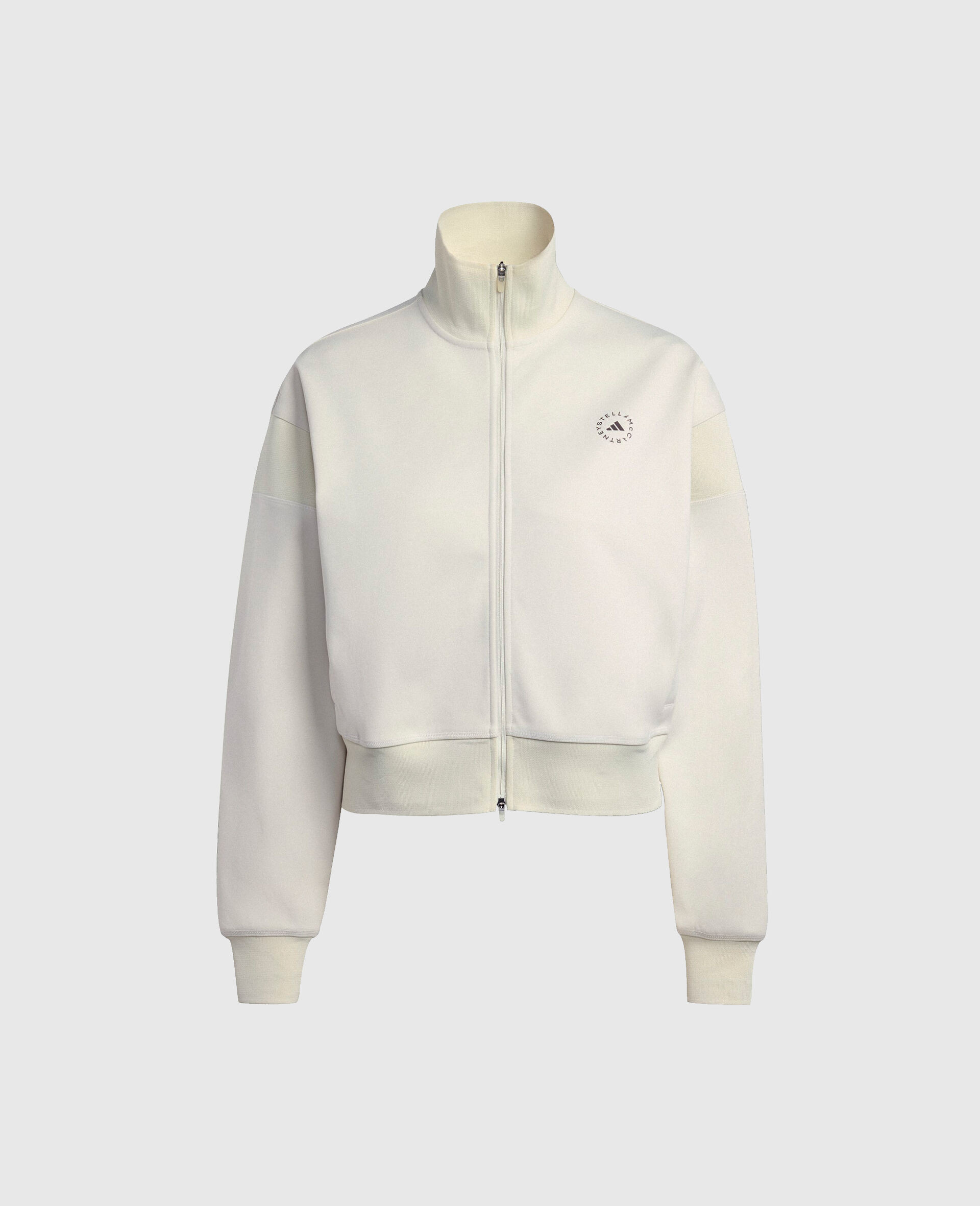 Logo Funnel-Neck Full-Zip Sweatshirt | Stella McCartney (Global)