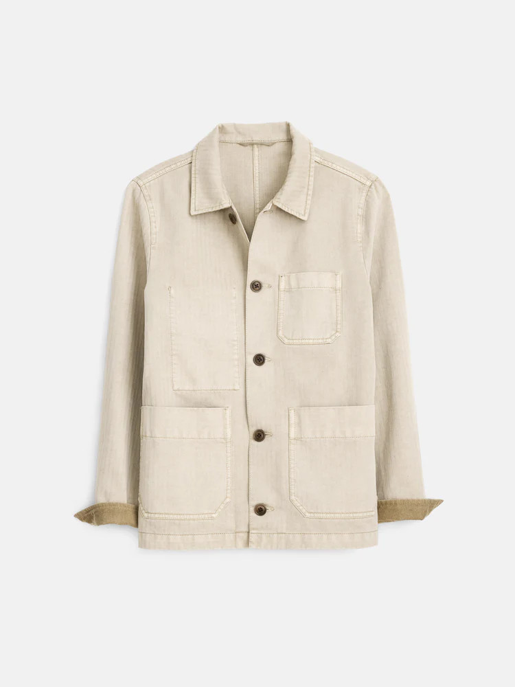 Britt Work Jacket in Herringbone | Alex Mill