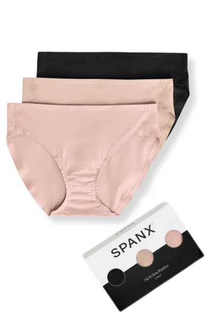 SPANX Fit-To-You Black/Naked Bikini 3 Pack | The Willow Tree