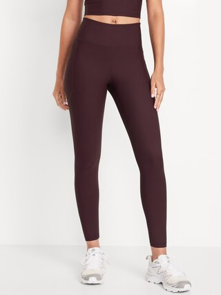 High-Waisted PowerSoft 7/8 Leggings | Old Navy (CA)