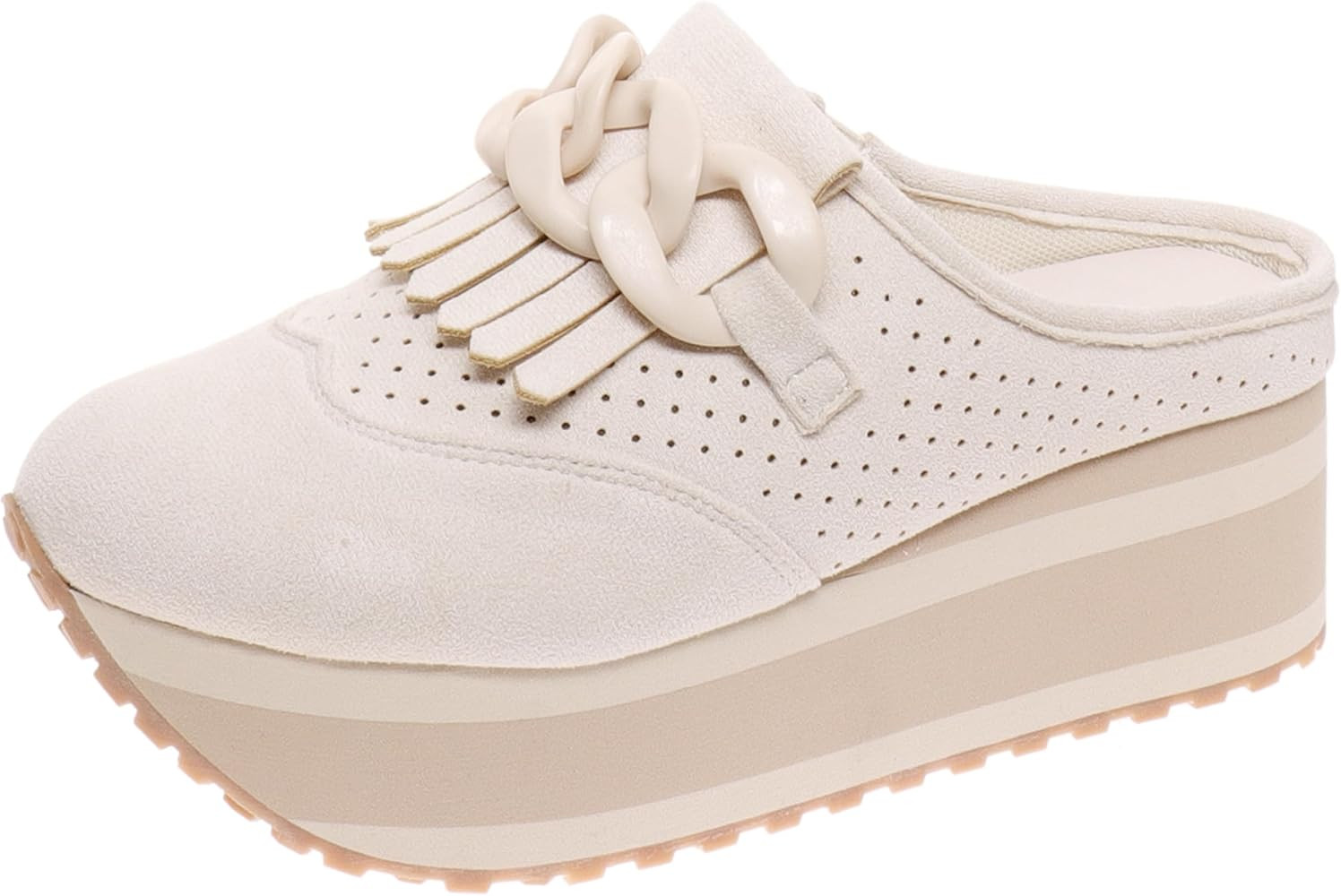 Pierre Dumas Paloma-3 Women's Platform Fashion Mule Sneakers for Women | Amazon (US)