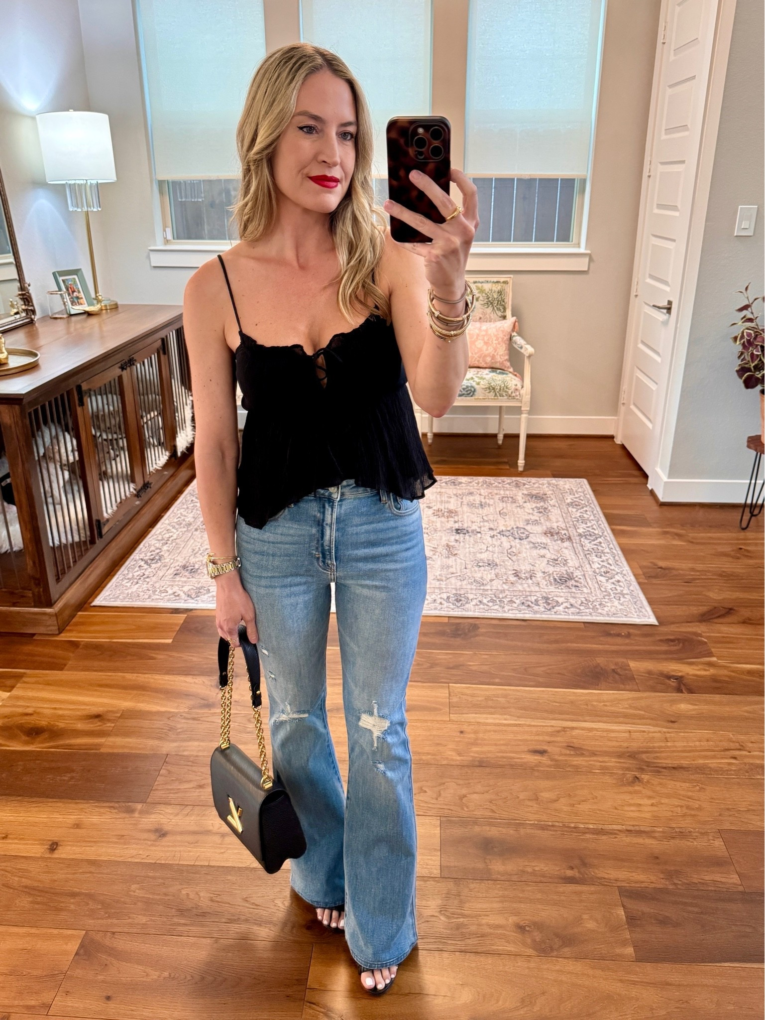 Sale Alert - use code VIP40 for 40% today. And code JUNE35 for 35% off site wide after today. 

These jeans are buttery soft and stretchy. The run large so I sized down one. I also had to get them tailored they were so long. I’m 5’4”. I’ve linked my other favorite Vici jeans - some I own and some on my radar. 

#everypiecefits

Denim
Wide leg
Flared jeans 
Flared leg
High waisted
Summer outfit
Dinner outfit 
Brunch outfit 
Date night

#LTKootd #LTKOver40 #LTKSaleAlert