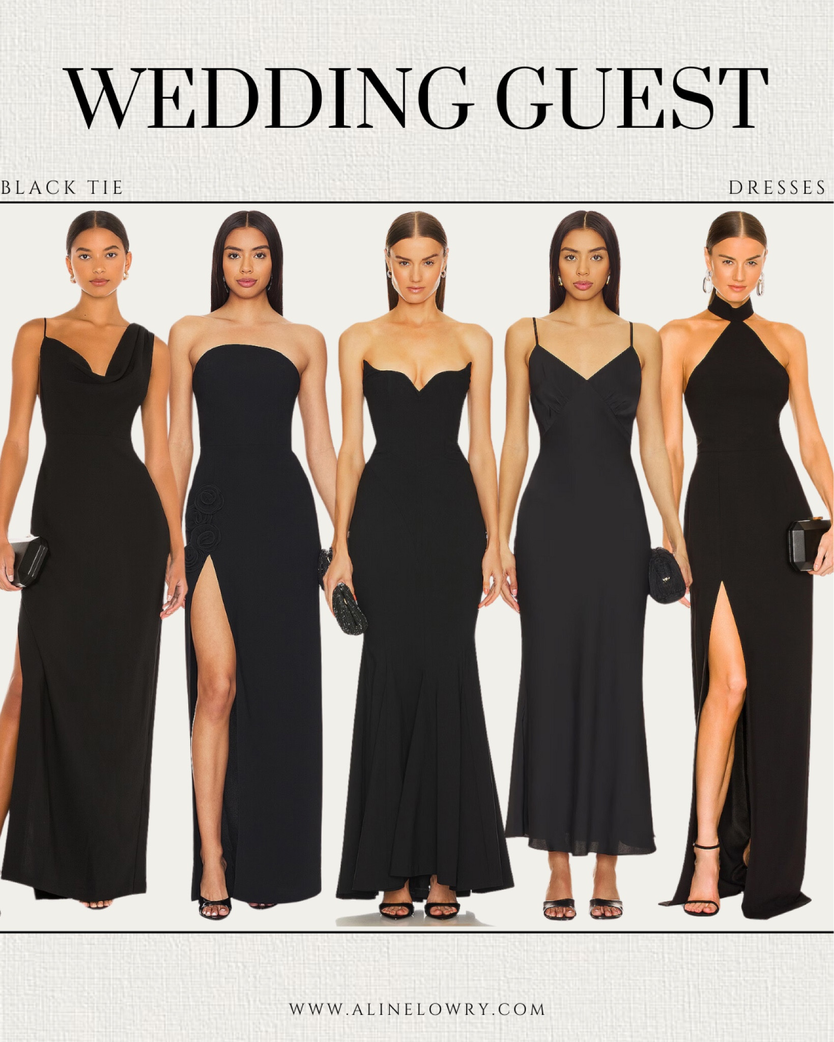 Black tie wedding guest dresses - black dresses 

#LTKWedding #LTKStyleTip #LTKU