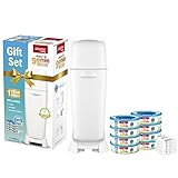 Playtex Diaper Genie Baby Registry Set, Includes 1 Diaper Genie Complete Diaper Pail, 8 Diaper Genie | Amazon (US)