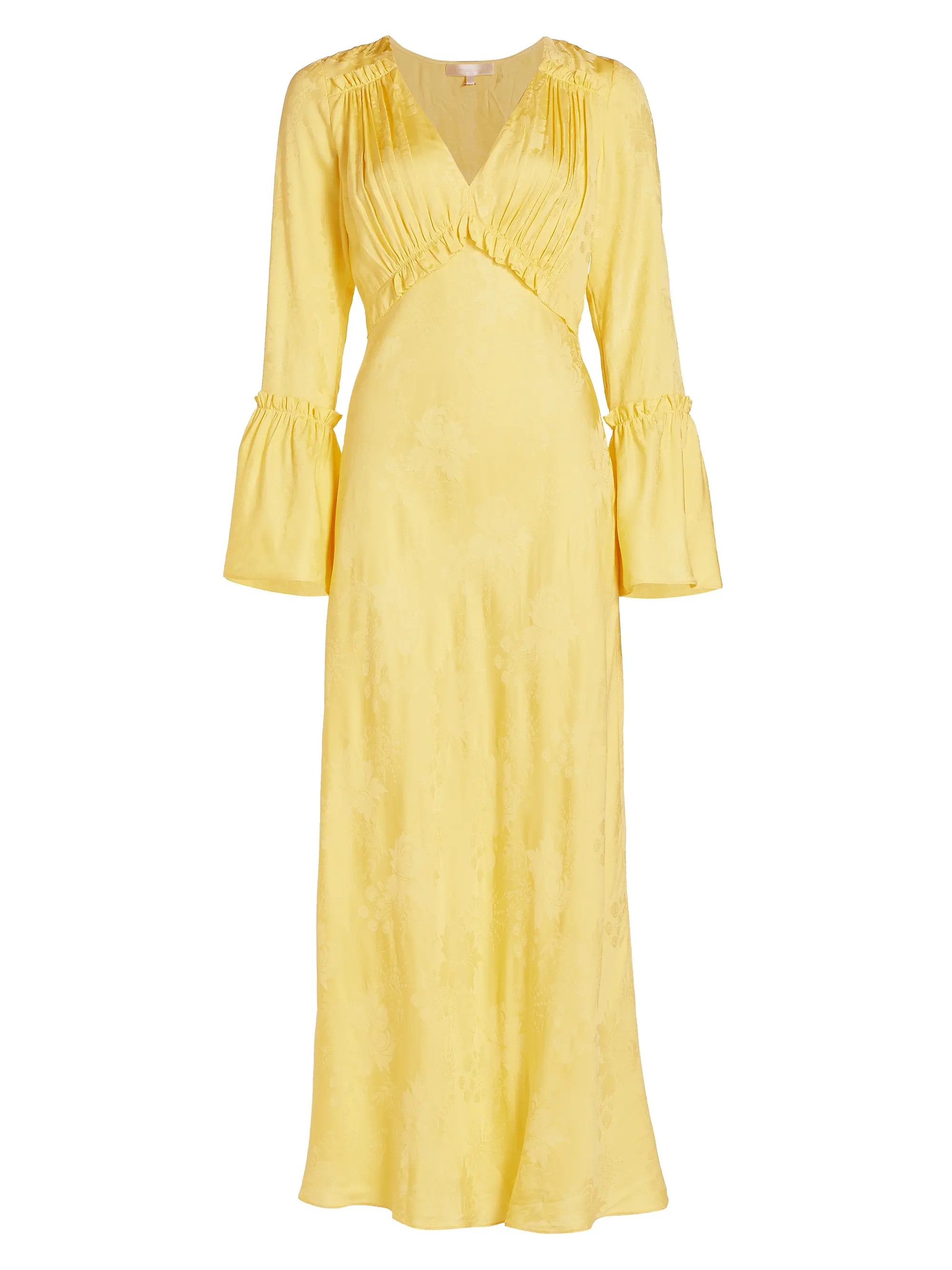 Kalona Silk-Blend Jacquard Maxi Dress | Saks Fifth Avenue