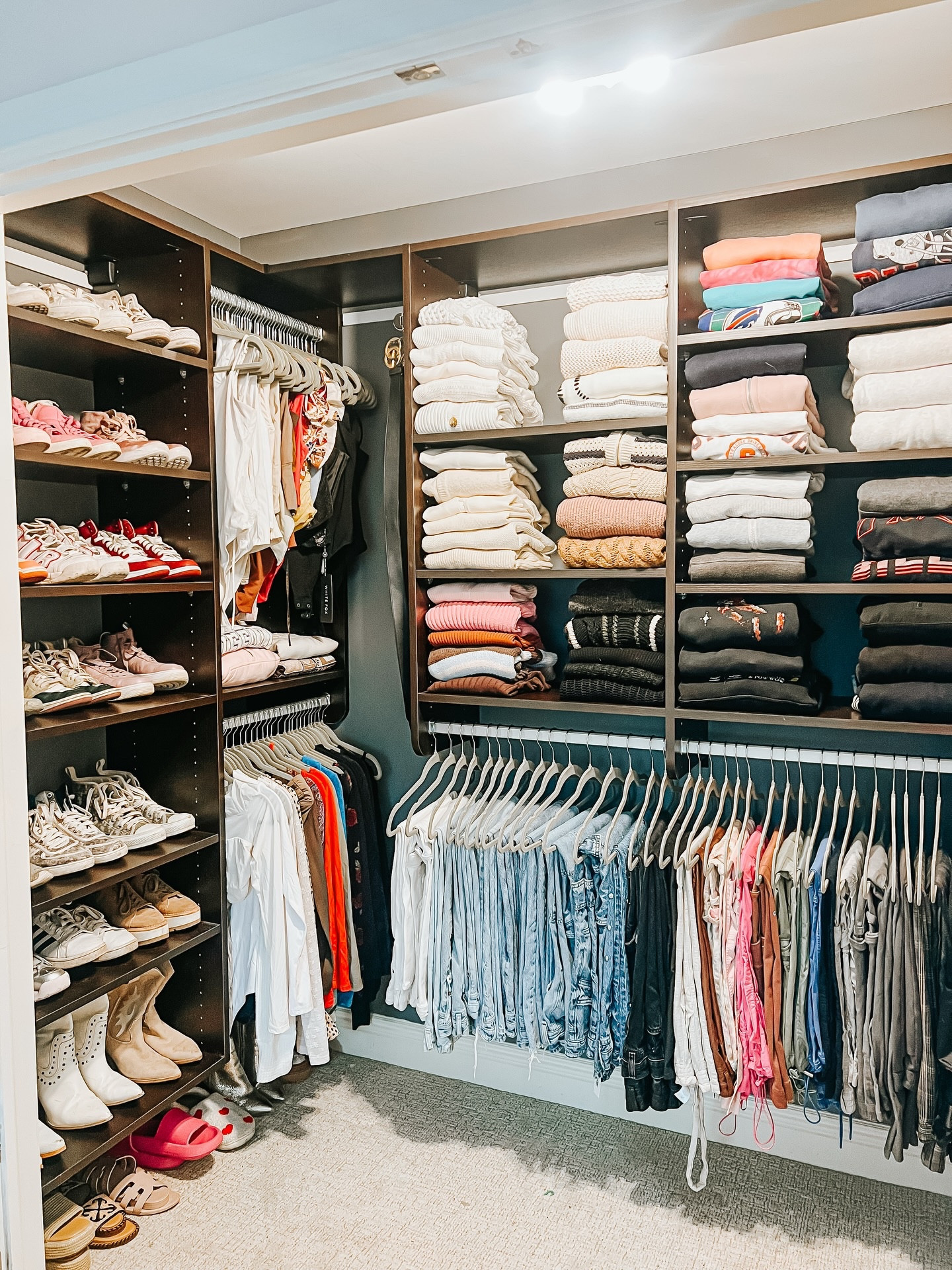 Before you judge your own space…SWIPE. We hear all the time that people feel embarrassed by it.

REAL TALK:
We’re here to tell you that we are NOT scared, overwhelmed or judging your home. What feels like a mess is simply because there’s no system in place. 

You’re not pulling out your ENTIRE closet on the weekend, sorting every single item, THEN folding, hanging and putting it all back in. 

And that’s ok, because that’s where we come in. 

We’re the space experts. The product experts. The productivity experts. That’s our job. It’s YOUR job to go about your day to day without stress in your routine. 

That how organizers can help you. Your messy space doesn’t scare us, it excites us. If your space feels more like the before, let’s talk 🫶🏼

#organizedbyjm #homeorganization #closetorganizing #closetgoals #professionalorganizer