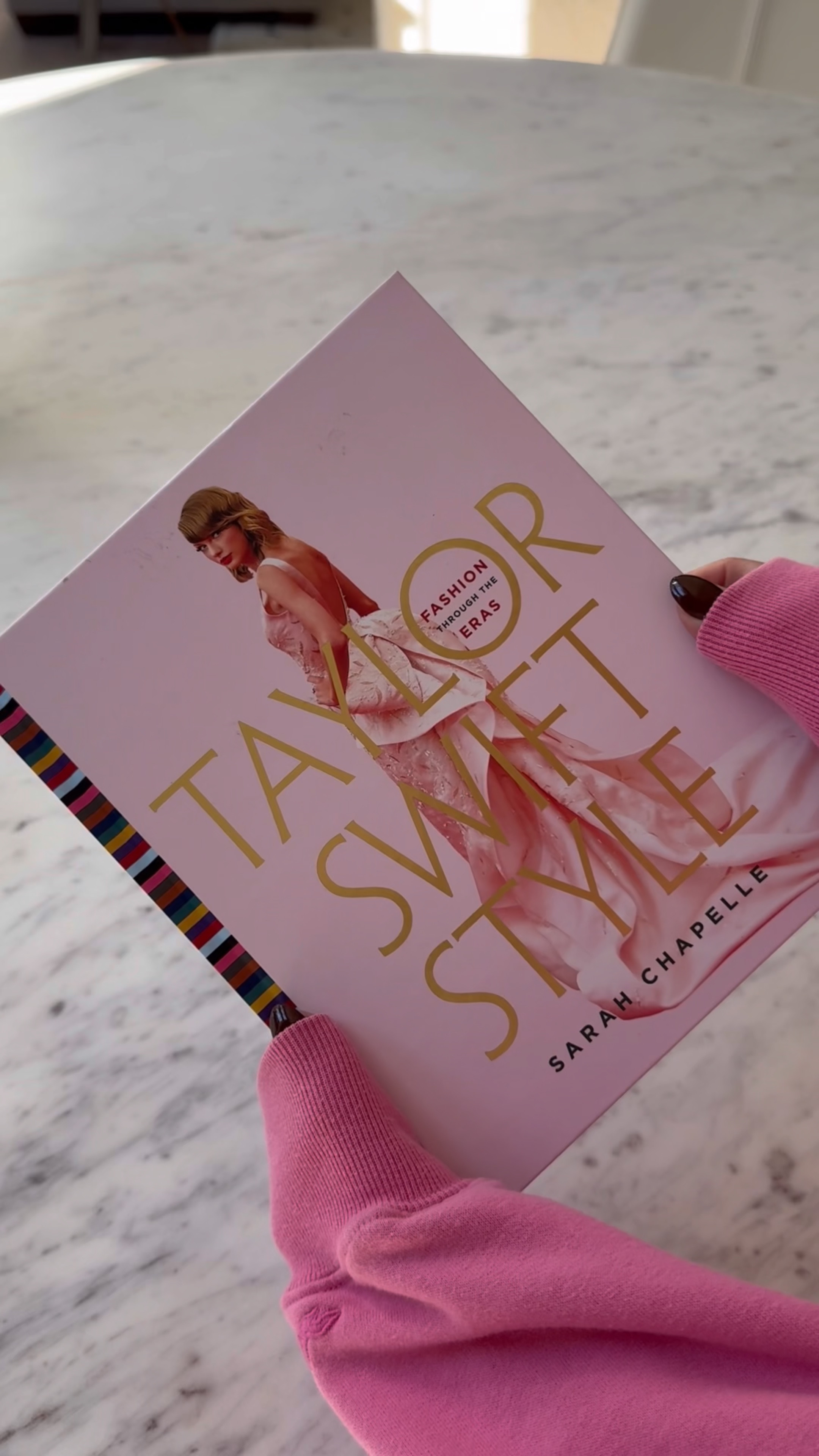 Taylor swift style through the eras fashion book and coffee table book is perfect for swifties 