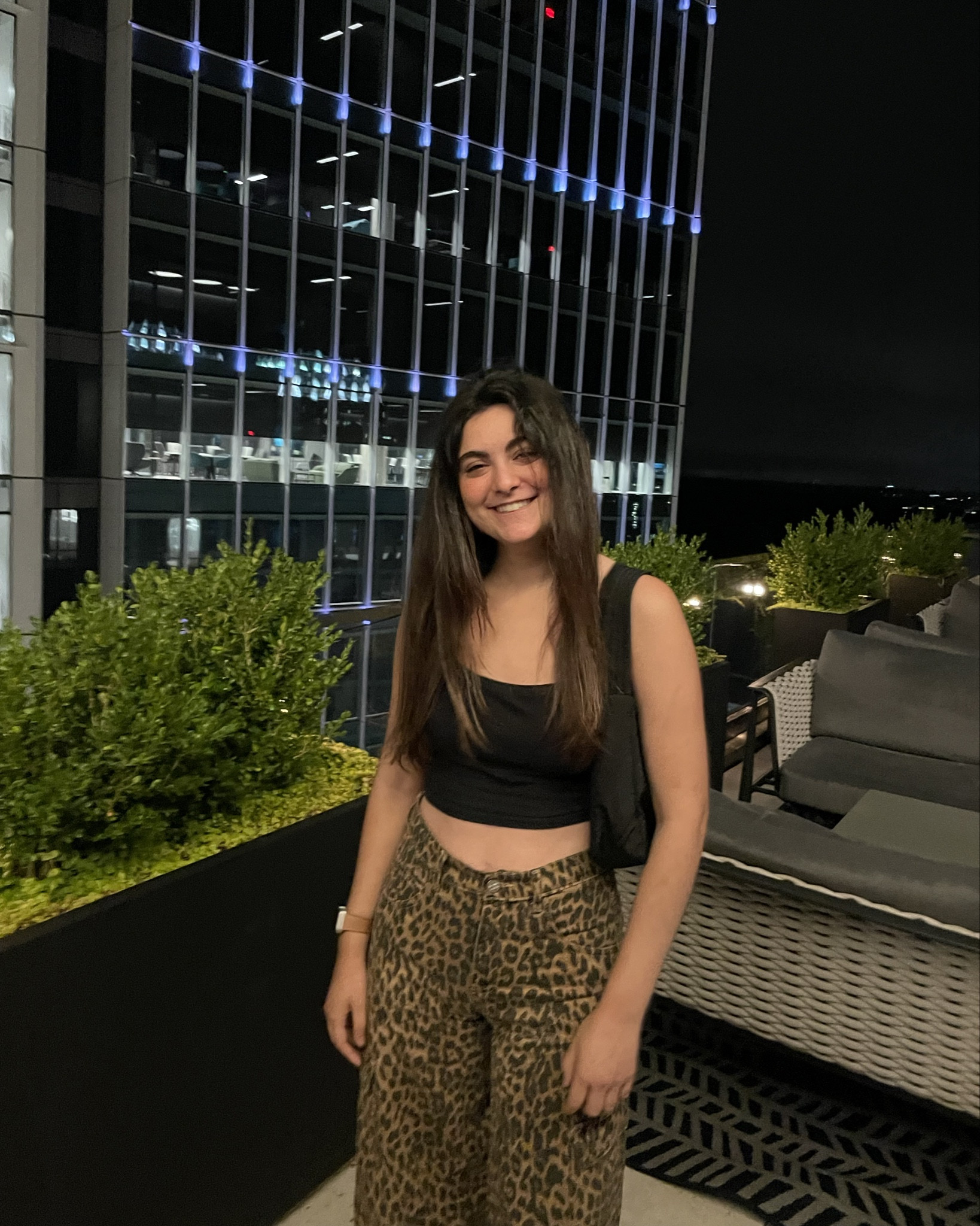 such a simple and comfy outfit elevated by the fun pants - I sized up and they are so comfortable 

#LTKTravel #LTKParties #LTKStyleTip