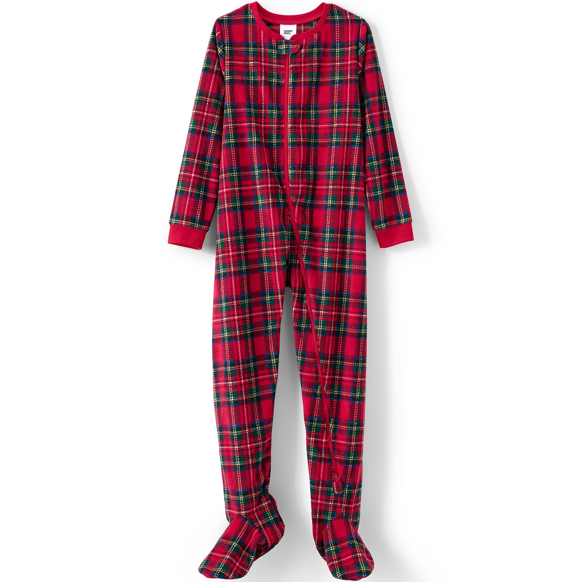 Kids Footed Fleece Sleeper | Lands' End (US)