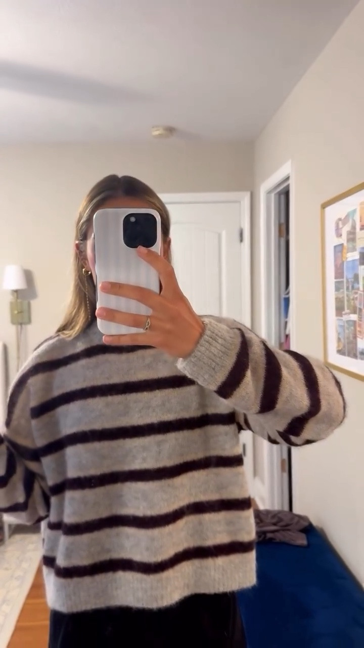 My favorite striped sweater from Madewell is only $53 right now using code LETSGO 
 
I wear a small! 

#LTKHoliday #LTKCyberWeek #LTKGiftGuide