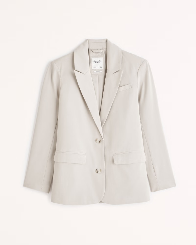 Boyfriend Suiting Blazer | Abercrombie & Fitch (US)