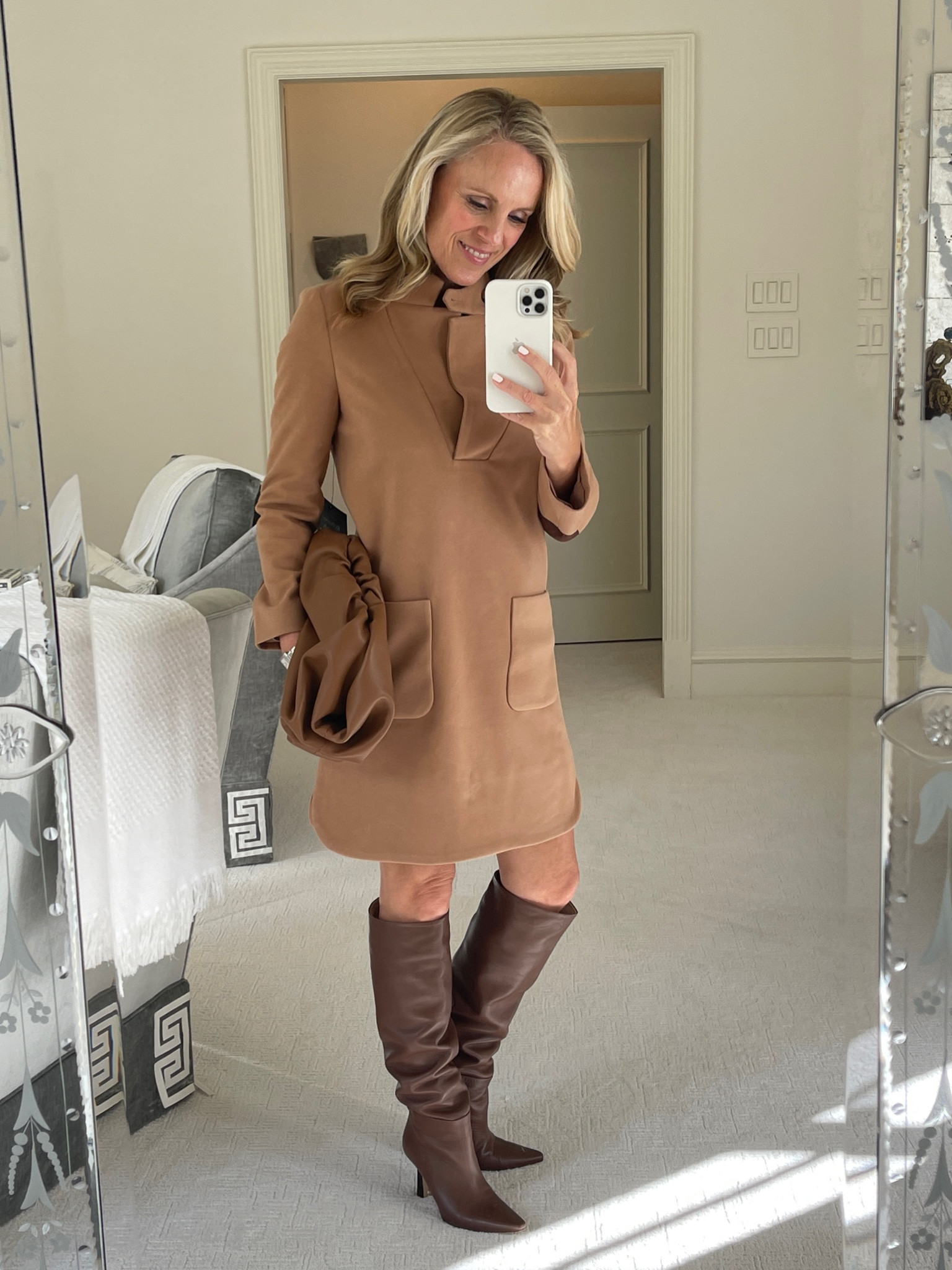 Tuckernuck Emerson dress 
Up to 30% off
Camel shift dress 
Tall brown boots 




#LTKsalealert #LTKSeasonal #LTKshoecrush