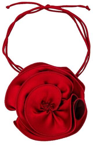 Rose Neck Tie Small in Red | Revolve Clothing (Global)