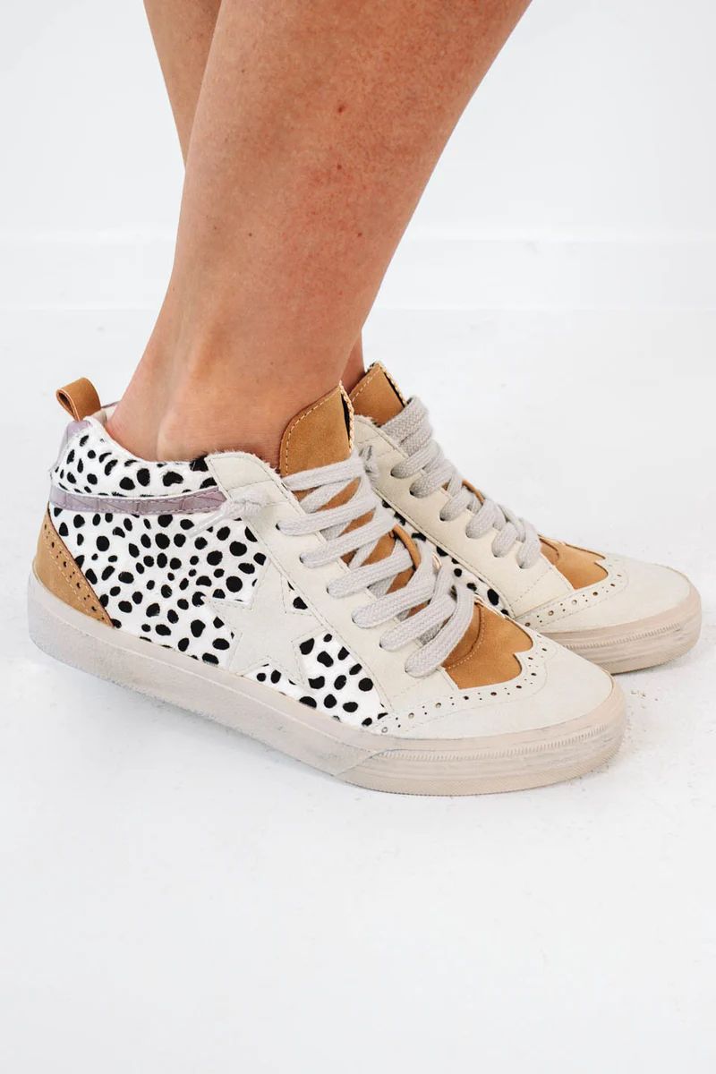 Paulina Sneakers - Black & White | The Impeccable Pig