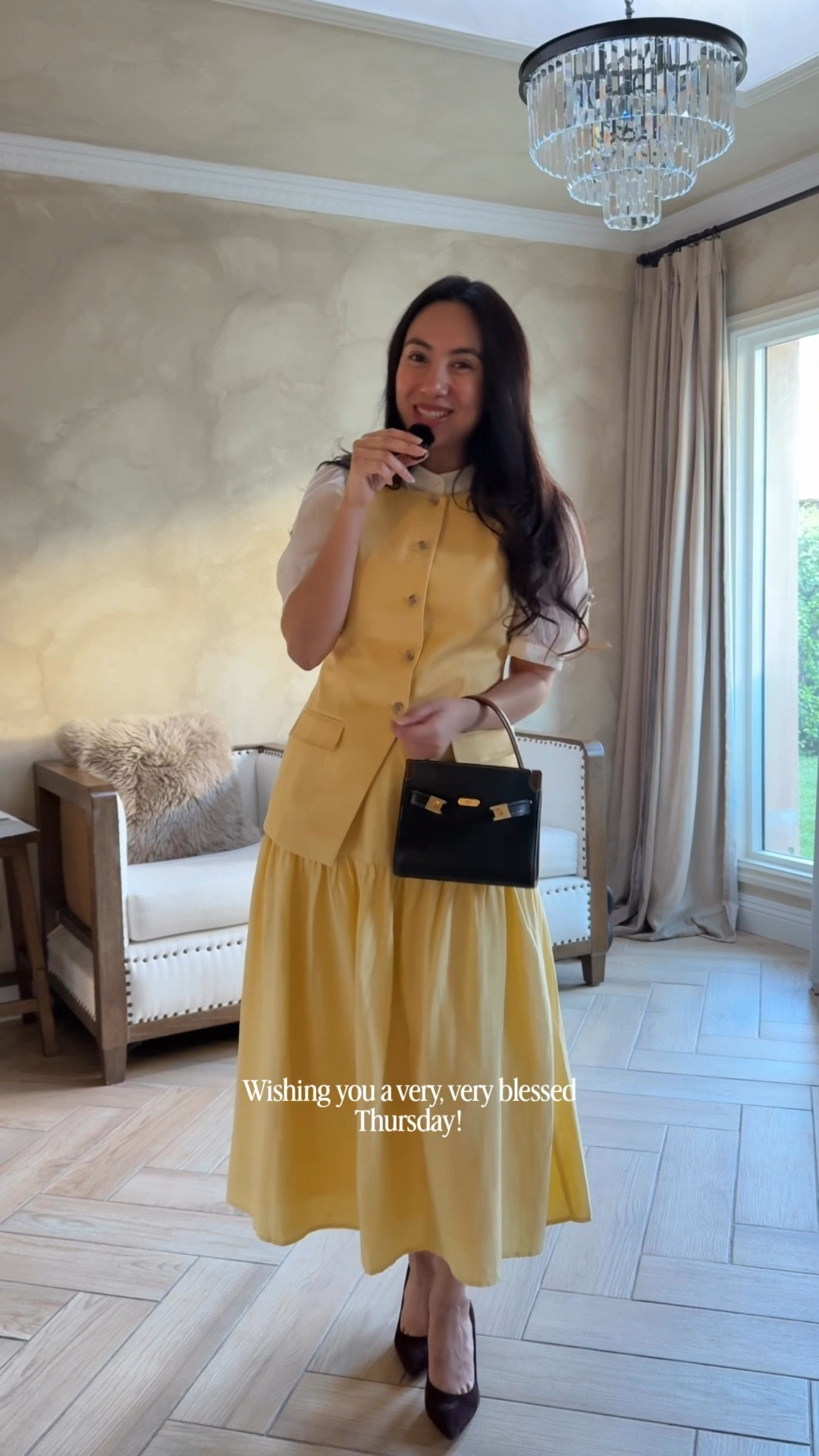 Loving these two yellow pieces. Skirt and vest fit true to size. #modesty

Me encantan estas dos piezas amarillas. La falda y el chaleco quedan a la medida. 

#LTKootd #LTKgrwm
