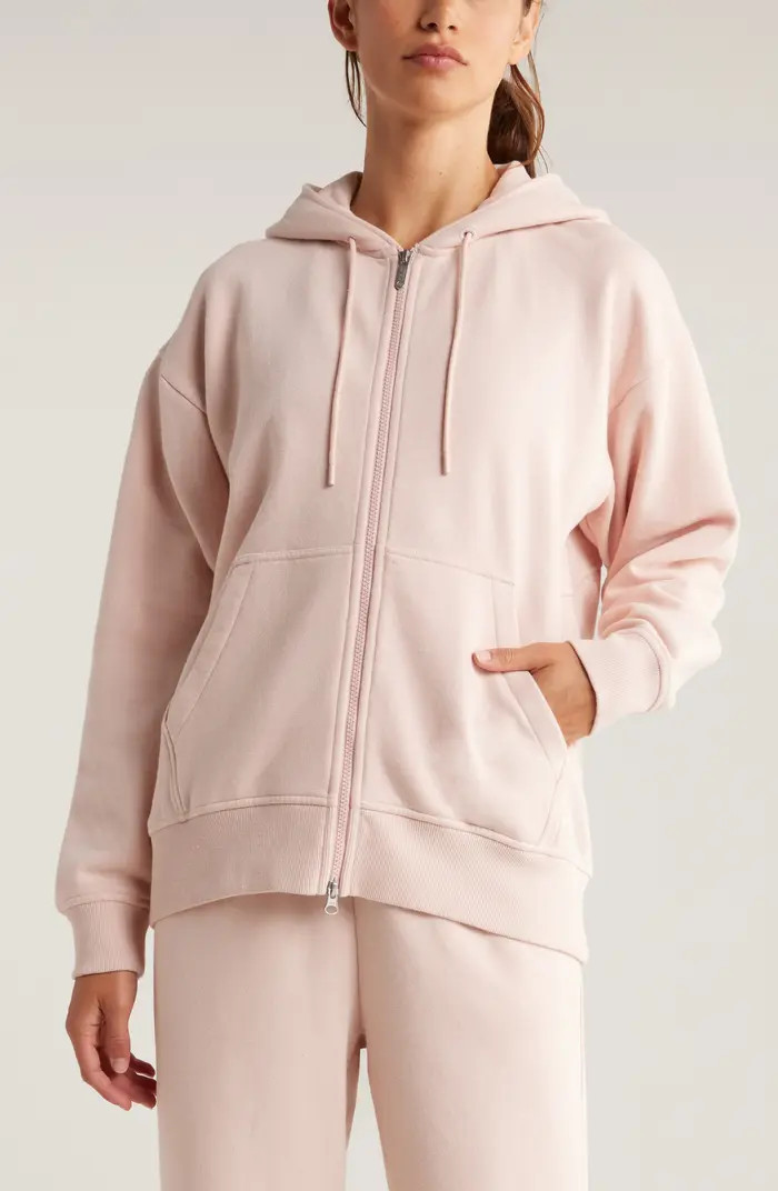 Zella Cloud Fleece Zip Hoodie | Nordstrom | Nordstrom