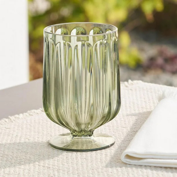 Better Homes & Gardens 444 mL Blue or Green Tritan Plastic Goblet 1pc, 3.5 ounce - Walmart.ca | Walmart (CA)