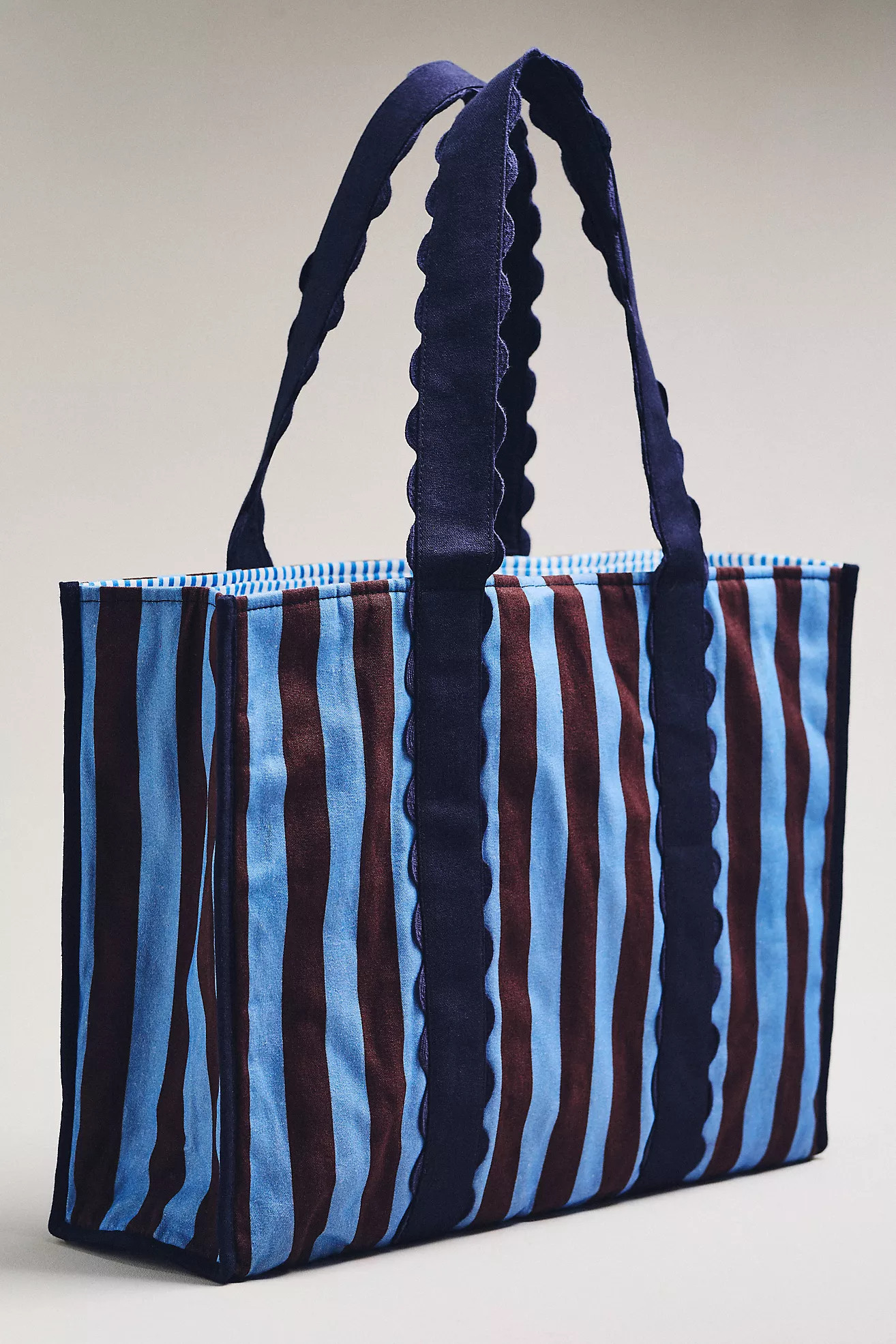 Maeve Patterned Canvas Tote | Anthropologie (US)