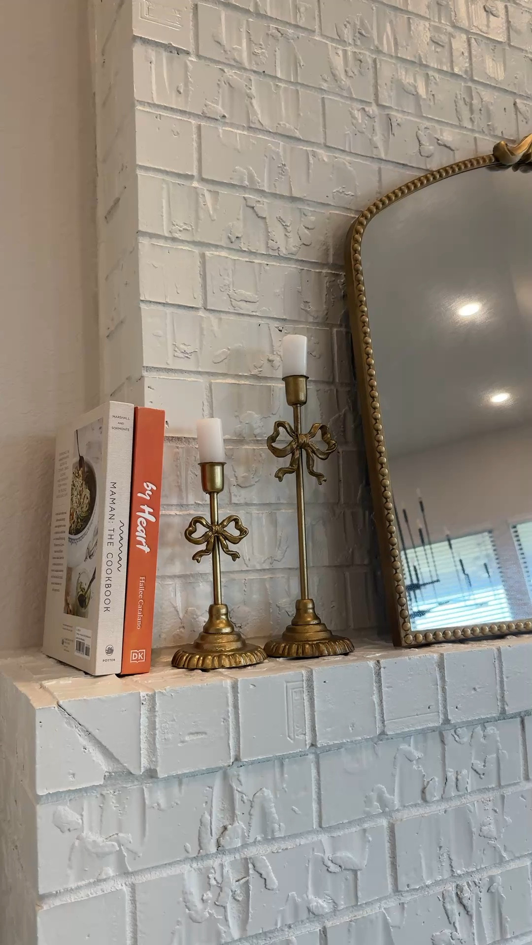 the cutest bow candle holders 

#LTKHome