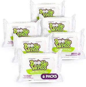 Baby Wipes Unscented by Boogie Wipes, Wet Wipes for Face, Hand, Body & Nose, HSA/FSA Eligible, Ma... | Amazon (US)