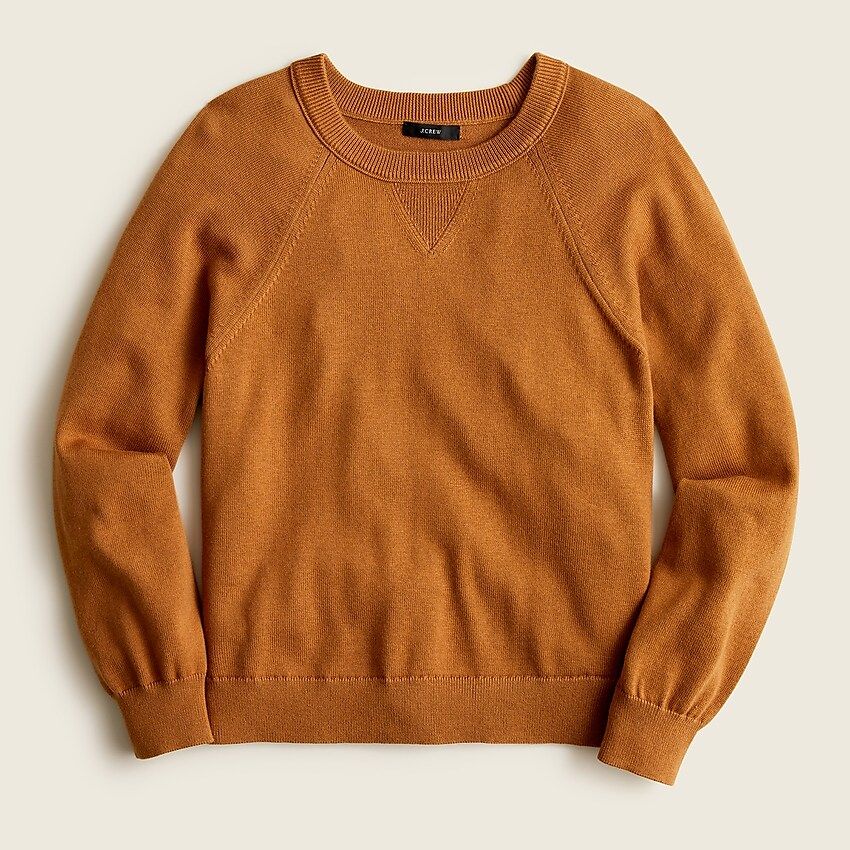 Cotton-cashmere pullover sweatshirt | J.Crew US