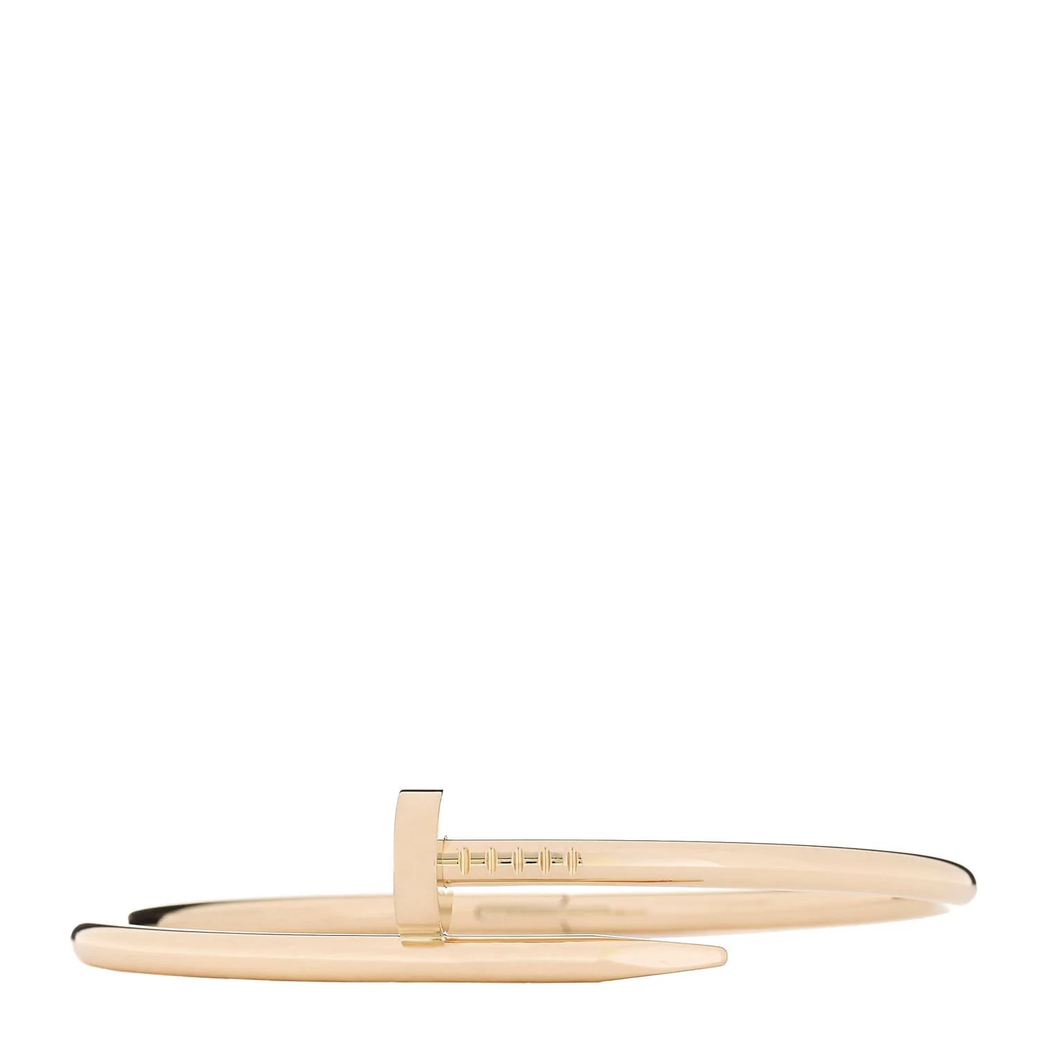 Cartier 18K Yellow Gold Juste Un Clou Bracelet 18 1889947 | FASHIONPHILE (US)