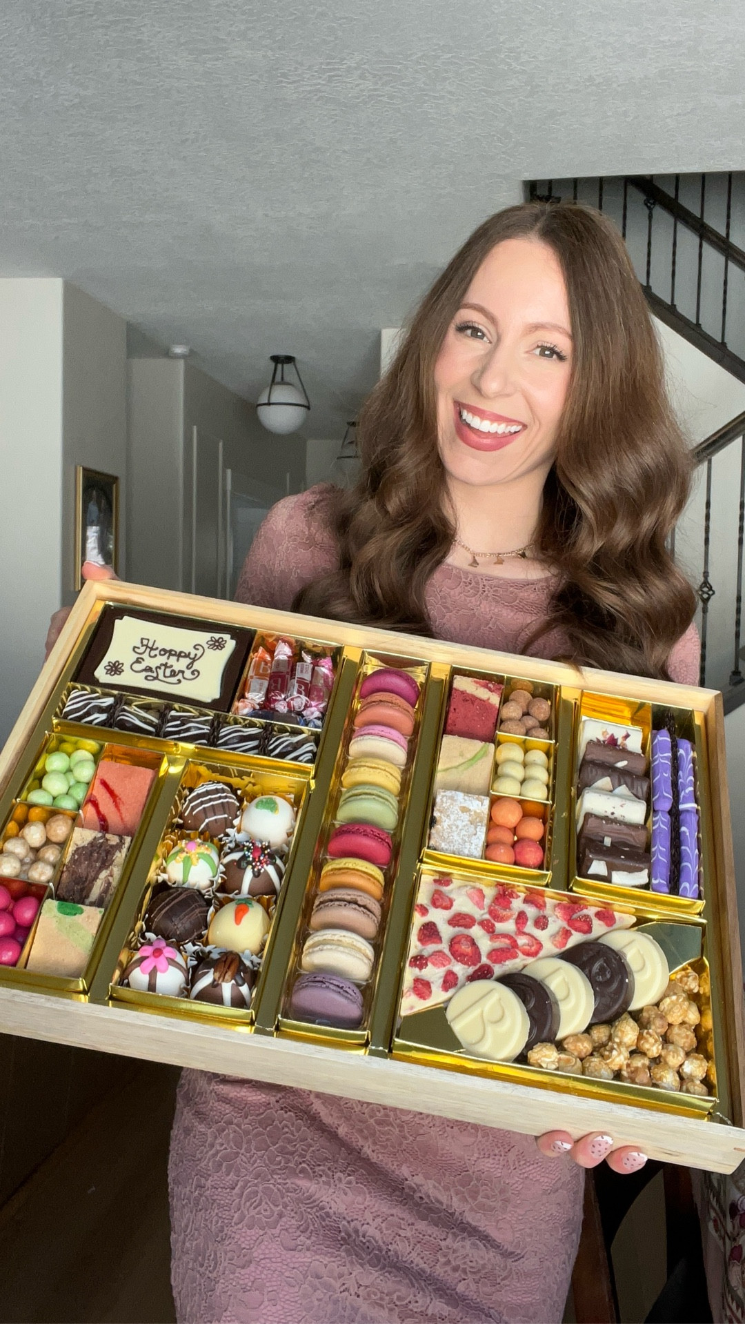 The gasp I gusped when I took this @boarderie out of the box 🫠😍 this dessert board is absolutely to die for! The macarons and truffles were incredible, but actually everything was worth tasting and sharing with family and friends 🤩 order yours for Easter brunch before they sell out! 

#LTKSeasonal #LTKHome #LTKfoodie