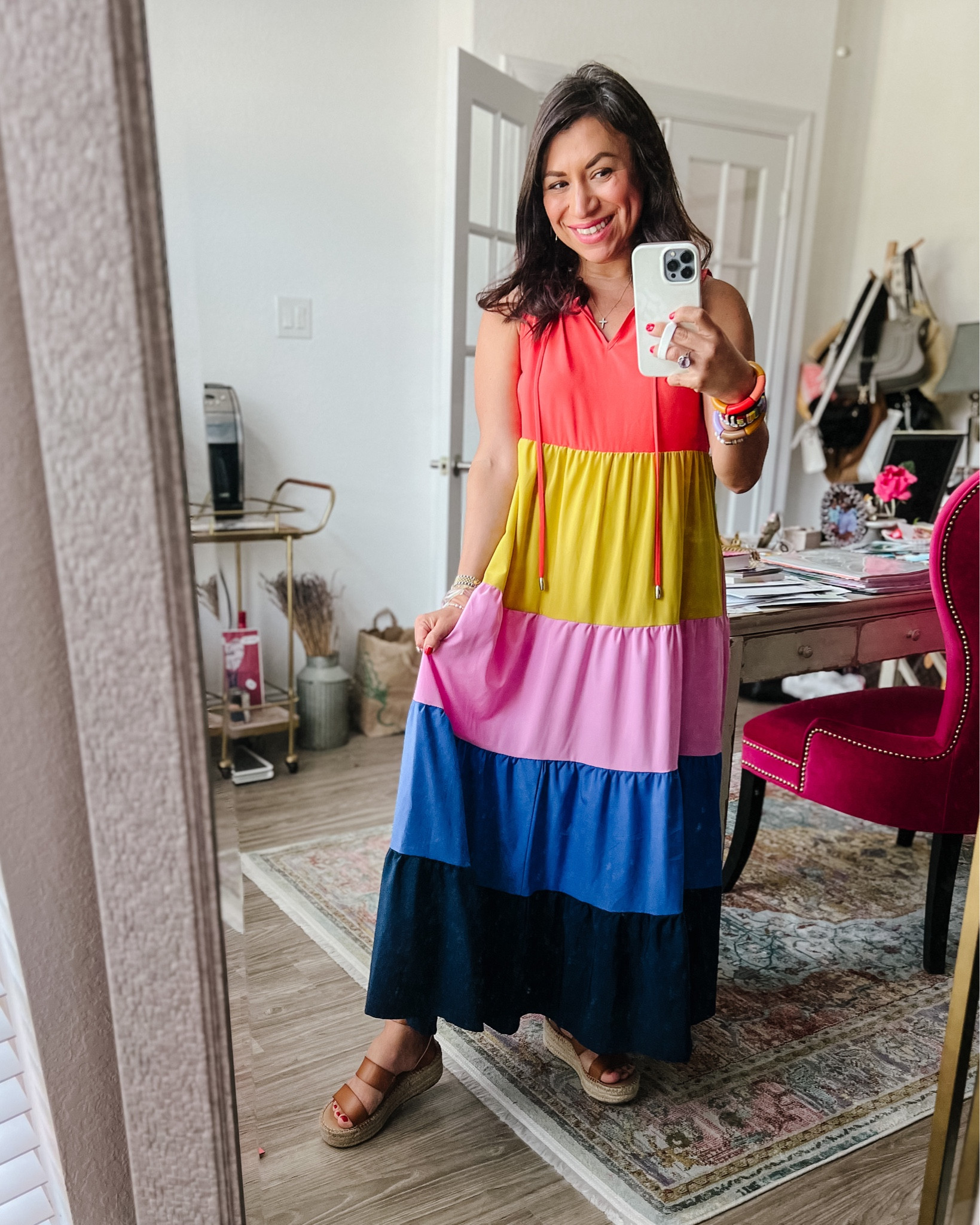 Long maxi skirts are my favorite! This is from last year, but I linked a super similar one!

#LTKSeasonal