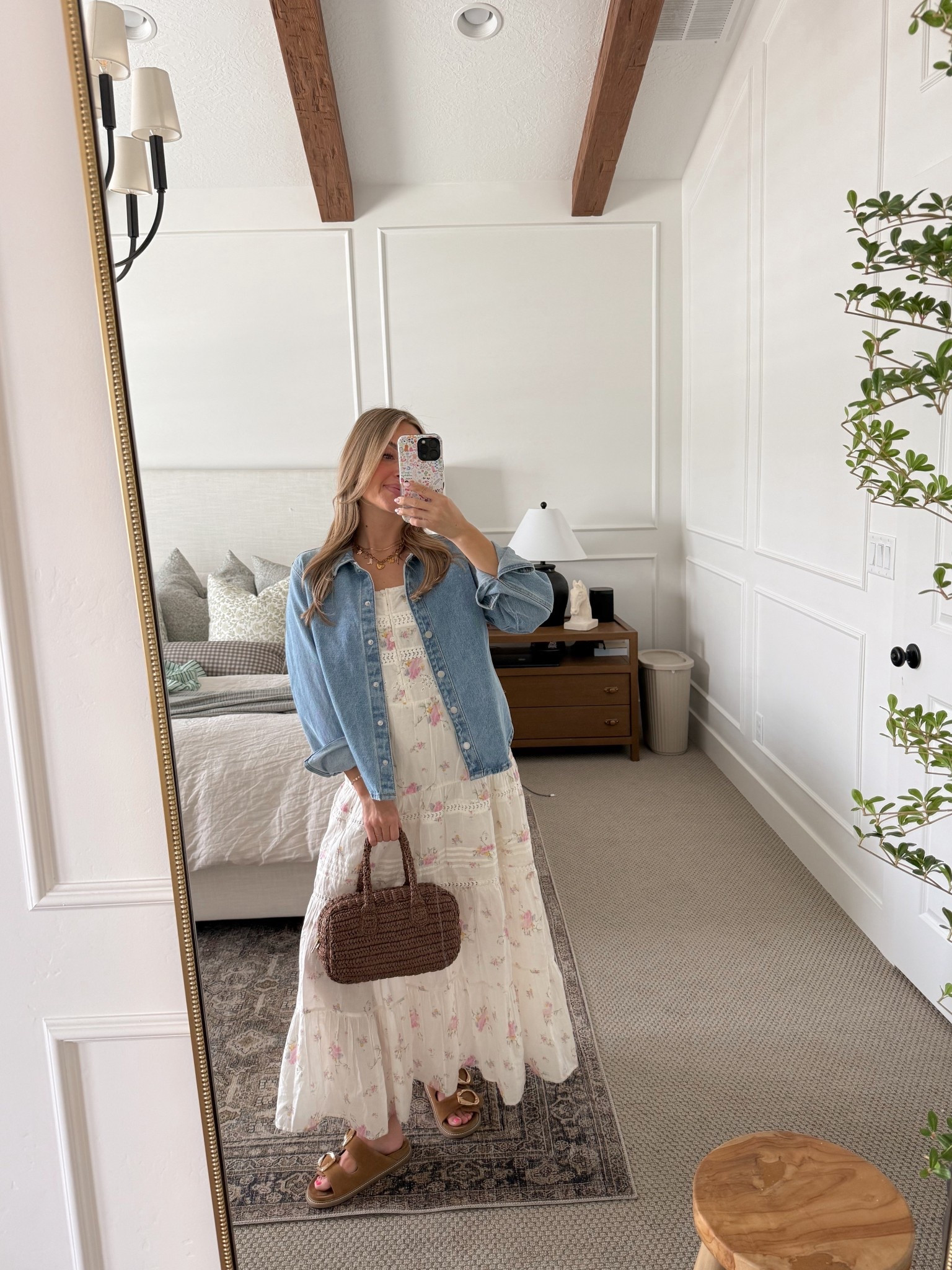 Spring ootd. Cute spring dress and denim jacket. Easy spring fashion from target  

#LTKSpringSale #LTKSeasonal #LTKootd