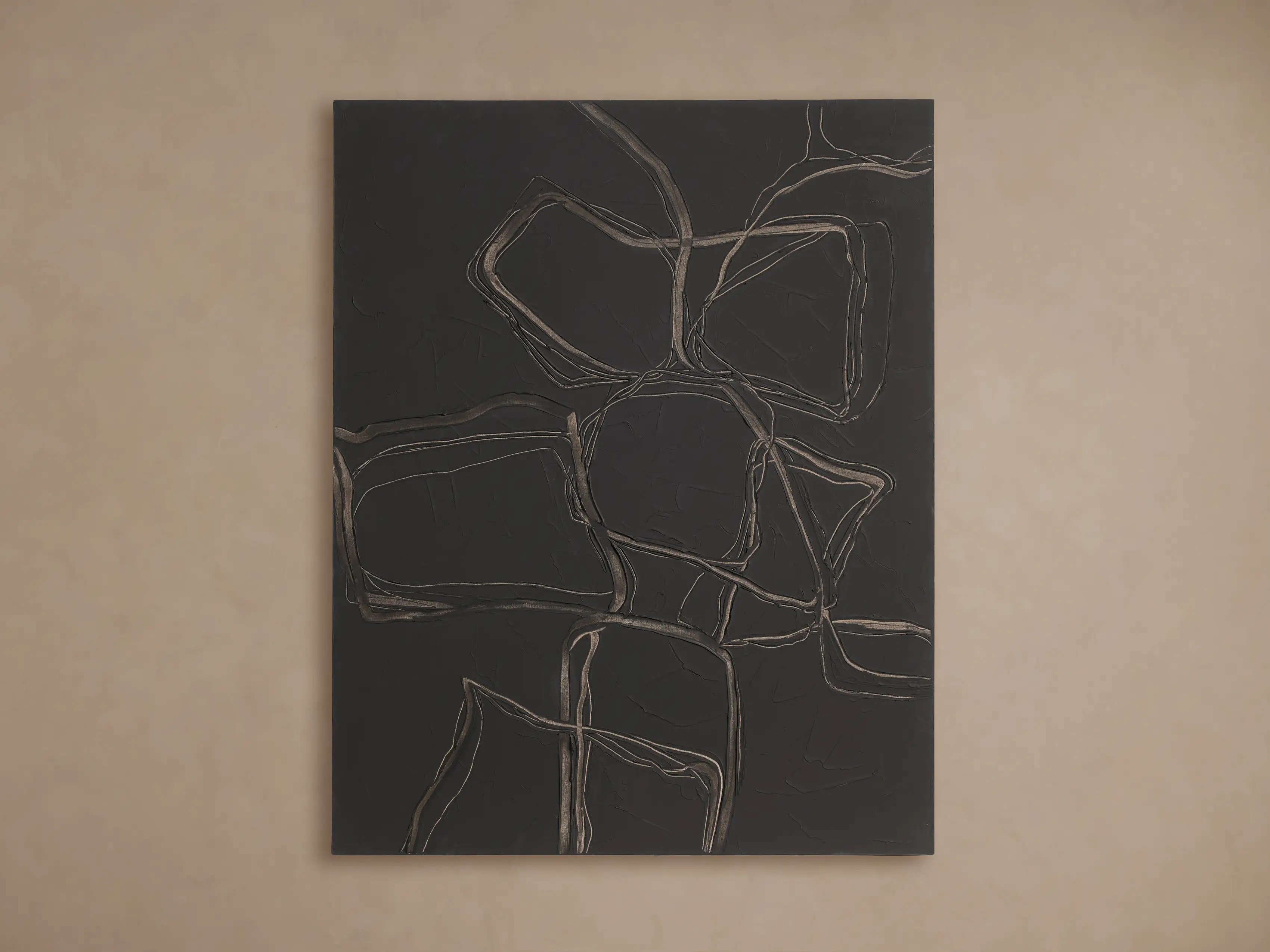 Onyx Maze Print | Arhaus