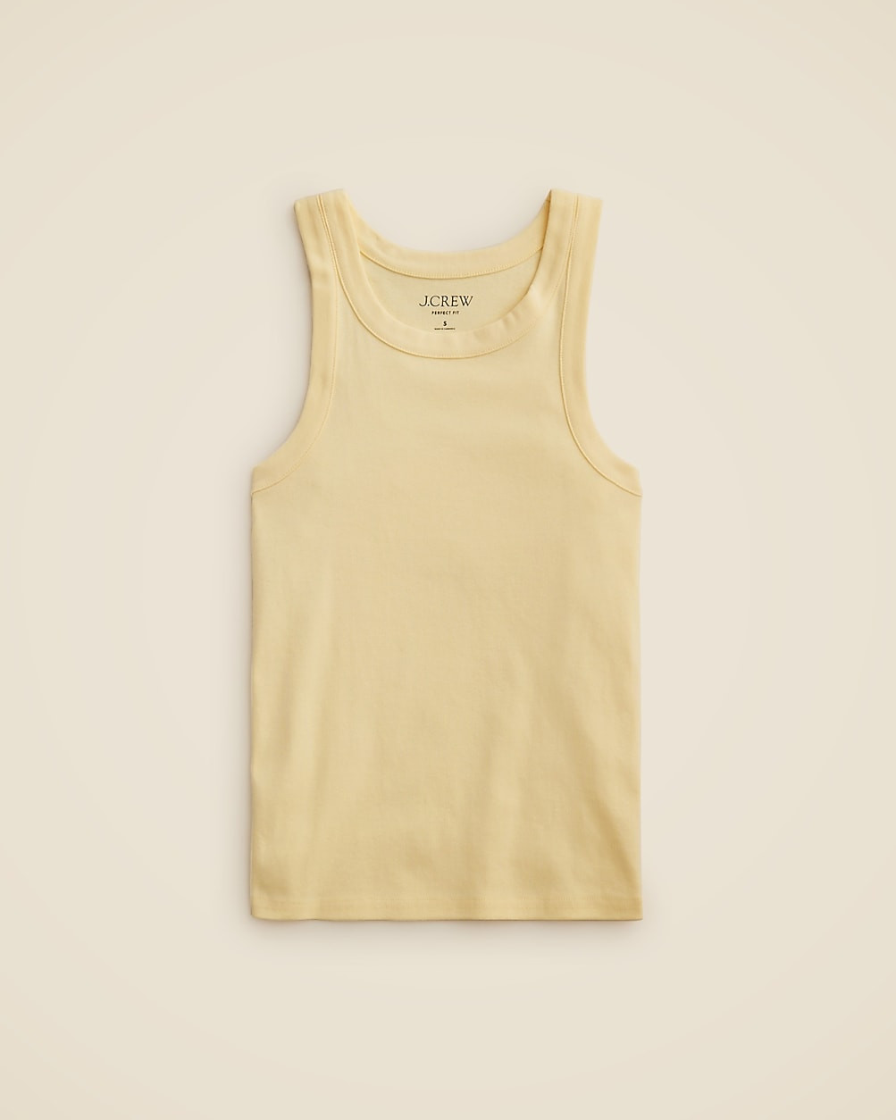 Perfect-fit high-neck tank top | J. Crew US