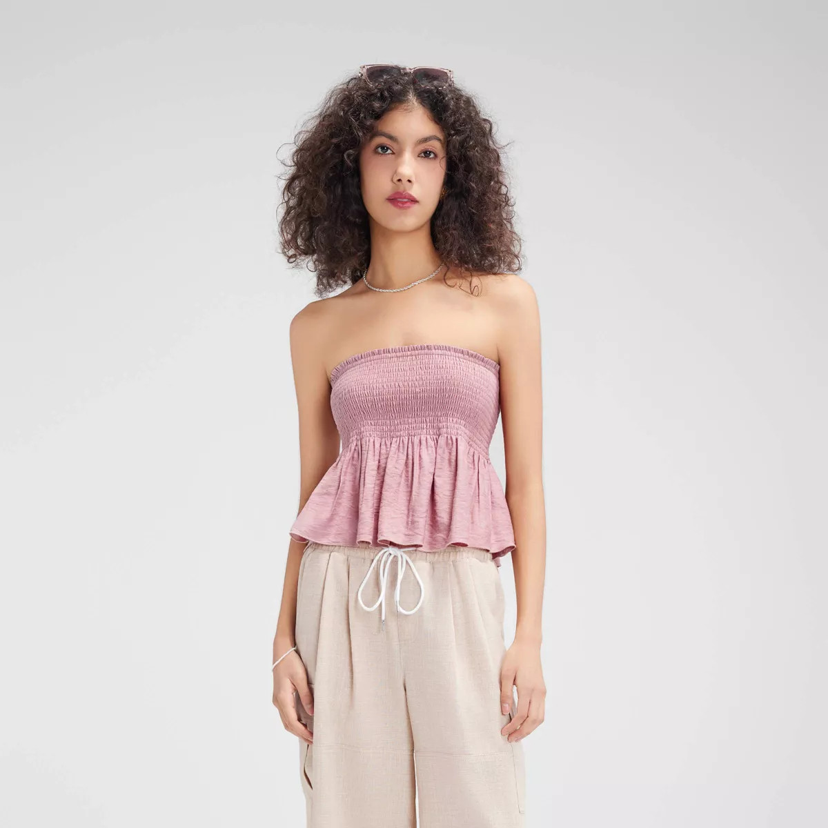 Women's Smocked Tube Top - Wild Fable™ | Target