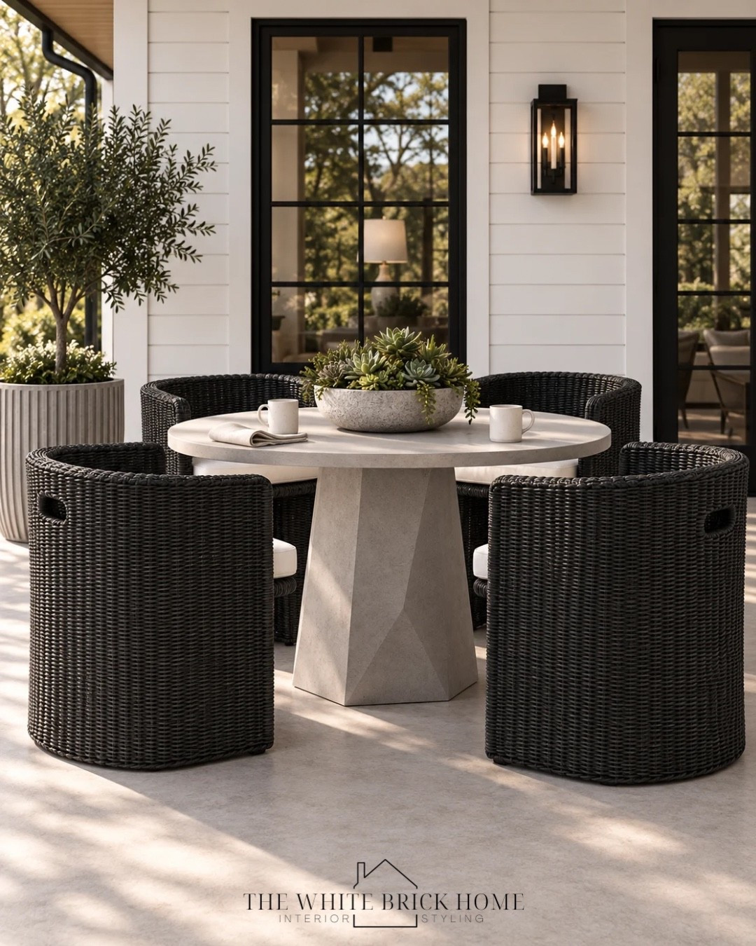 Effortless outdoor living with modern texture, bold contrast, and a concrete dining set made for gathering. 

Outdoor, outdoor dining, outdoor furniture, outdoor dining, outdoor dining table, outdoor dining chair, outdoor design, outdoor decor, outdoor finds, home decor, patio, porch, patio design, patio living, outdoor living, outdoor finds, home decor, home design, wayfair outdoor dining, wayfair, wayfair patio

#LTKHome #LTKSeasonal #LTKSaleAlert